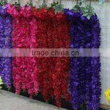 Wisteria Wedding Artificial Flower Wall Wholesale Silk Flower Wall Decoration thumbnail-4