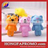 Cute Little Bear Dual Purpose Silicone Key Case thumbnail-1