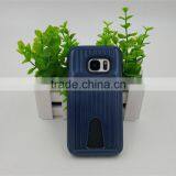 Plastic Hidden Credit Card Cash Id Holder Slot Armor Case for Samsung Galaxy S7