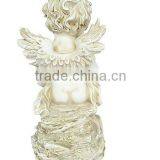 Polyresin Garden Angel Statues Bird Feeder thumbnail-4