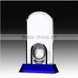 Premium Blank Arch Crystal Golf Award With Cobalt Blue Base for Souvenir Gift thumbnail-1