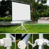 Tripod Portable Projector Screen Matt White thumbnail-1
