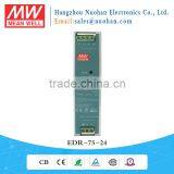 Meanwell Single Output Industrial Slim Din Rail Power Supply EDR-75-24 75W 24V thumbnail-1