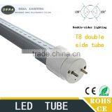 Energy Saving Double Side t8 8ft 2.4m Led Tube Light Fixture T8 Type 2400mm 45w Led Tube 2 Line thumbnail-3