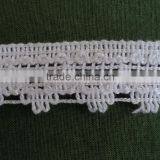 100% Cotton Knitted Computer Design Lace / 100% Cotton Garments Wear Lace thumbnail-2