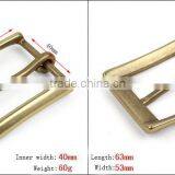 Pin Belt Buckle 40mm Solid Brass Pin Buckle Pin Belt Buckle thumbnail-1
