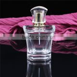 wholesale thin waist unique 100ml empty glass bottle for perfume