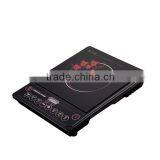 Luxury Induction Cooker With Big Size Crystal Glass for Home Use