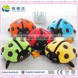 20cm Cute Wedding Gifts Plush Ladybug Colorful Insects Soft Toy Plush Animals Baby Toy