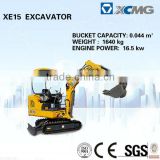 XCMG excavator XE15 of mini excavator for sale