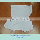 Cut Plain T-shirt Wiping Rags White thumbnail-1