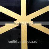 Metal Color Ceramic Silkscreen Glass, Art Decoration for Glass Facade, Window and Door Glass thumbnail-2