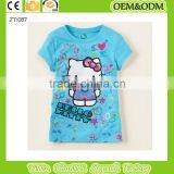 2015 New Girl t Shirt Cat T-shirt Children's T-shirt 100% Cotton T-shirt Kids t Shirt Child T-shirt Printed Kids thumbnail-1