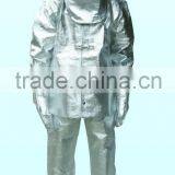 Five Layer Protective Mateial Heat Insulation Resistant Aluminized Suit for Firefighting Rescue thumbnail-2