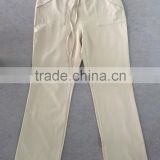 Men's beige casual pants trousers for spring summer