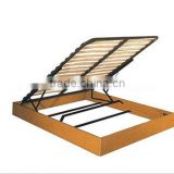 Storage metal bed frame