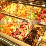 Air Cooling Ice Cream Display Refrigerators