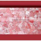 Rectangular Rose Quartz Gemstone Table Top