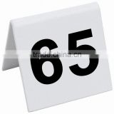 acrylic table number holders