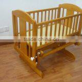 Baby Glider Crib / Wooden Nursery Bedroom Baby Glidering Crib thumbnail-1