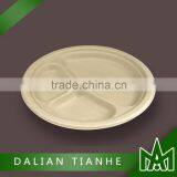 Good Material Hot Sale Sushi Paper Eco-friendly Compartment Plate thumbnail-1