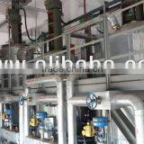 Short path distillation equipment for wasted lubrication oil regeneration