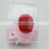 Wholesale Plastic Pink Cleansing Face Brush With Flower Synthetic Hair,Soft Face Wash Brush thumbnail-6