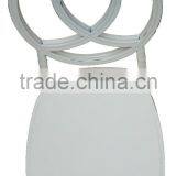 Good Quality Elegant Strong & Stackable Steel Phoenix Chair,color:white Limewash,thickness:1.2mm Steel thumbnail-4