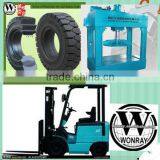 China Forklift Attachment,7.00-12/5.00 Solid Rubber Tires thumbnail-1