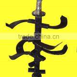 Single Hole /double Holes Long Rotary Tiller Blade and Shaft for Cultivators