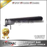 28" 150W Light Bar Mining Crane Loader Truck Construction Vehicles Heavy Duty Road Tree Roller Machinery Lamp thumbnail-2