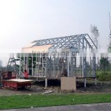 durable light steel structure of greenhouse,garage,mobile house