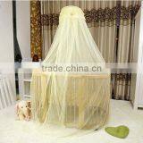 Antique Portable Convertible Nursery Sleigh Baby Cot / Crib thumbnail-1