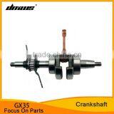 China Supplier Gasoline Brush Cutter Part GX35 Crankshaft For Garden Tool Glass Trimmer thumbnail-1