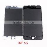 Wholesale LCD Touch Screen Black Film Glass With Frame Assembly for IPhone 6 4.7" 5.5" thumbnail-3