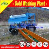 Alluvial Gold Washing Trommel with Diesel Engine or Electric Motor