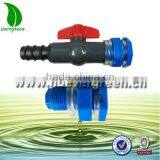 Agricultural Farm Land Irrigation System Water Tank Fittings Plastic Bulkhead Tank Fitting Connector thumbnail-1
