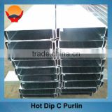Building materials steel hot dip C purline