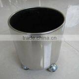 Indoor Deluxe Garden Silver Planters Flower Pot thumbnail-2