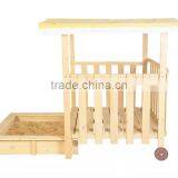 Playhouse Sandbox With Rolling Cover & Pavilion Sandbox thumbnail-2