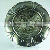 2015 Hot Selling Multi Size Stainless Steel Decorative Flower Plate, Dinner Round Plate With3 Clour thumbnail-3