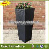 Hot Sell Outdoor Aluminum Frame Flower Pot thumbnail-1