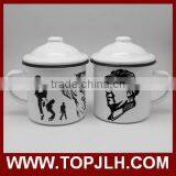 Hot New Products Restaurant Branding Enamel Mug Cup Custom Print thumbnail-1