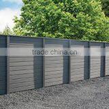 Wpc Garden Fence,outdoor Fence, Private Garden Wood Fencing thumbnail-1