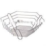 Metal Wire Fiower-shape Fruit Basket thumbnail-3