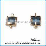 Beautiful Low MOQ Jewerly Gift Blue Glass Gem Stone Pendants thumbnail-6
