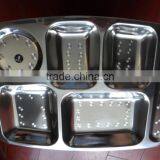 Stainless Steel Lunch Tray Restaurant Use Fast Food Tray thumbnail-4