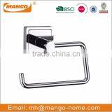 Wall Mounted Chrome Plating Metal Toilet Roll Holder