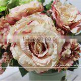 GNW FL-RS60-4-3 High Similation Wedding Decoration Silk Flower Artificial Rose for Sale thumbnail-2