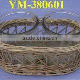 Handmade Wicker Candle Holder thumbnail-1